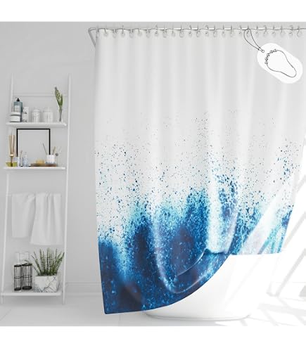 Badezimmervorhang 200x200 Cm – Wasserdicht, Schnell Trocknend & Schimmelresistent