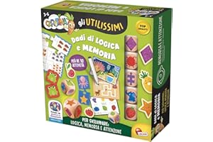 LISCIANIGIOCHI Lisciani Giochi CAROTINA Gli UTILISSIMI Dadi EDUCATIVI LOGICA E Memoria