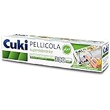 Cuki Pellicola Superaderente - 300 Metri - Con Taglierina Scorrevole - 1 Confezione