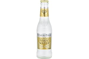 FEVER-TREE - Premium Indian Tonic Water - Soda - Origine : Angleterre - 6 x 4 x 200 ml