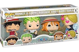 Funko Pop! Animation: One Piece - Refresh 4 Pack- Figurine en Vinyle à Collectionner - Idée de Cadeau - Produits Officiels - Anime Fans