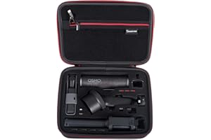 Smatree Borsa per DJI Osmo Pocket 2 / DJI Osmo Pocket, Custodia da Trasporto per Osmo Pocket 2, Osmo Extension Rod, Osmo Pocket Waterproof Case, Kit d'expansion Accessori