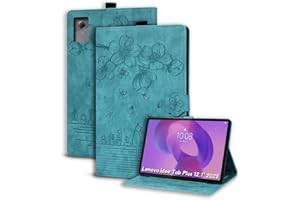 Succtopy Etui do Lenovo Idea Tab Plus 2025 12,1 cala TB361ZU TB361FU Folio Flip skóra PU etui na tablet etui ochronne z uchwytem na długopis i funkcją stojaka do Lenovo Idea Tab Plus 12,1" 2025