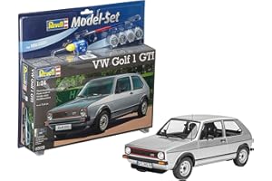 Revell - 67072 - Maquette De Voiture - VW Golf 1 GTI - 110 Pièces - Echelle 1/24