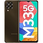 Samsung Galaxy M33 5G (Emerald Brown, 6GB, 128GB Storage) | 6000mAh Battery | Upto 12GB RAM with RAM Plus | Without Charger