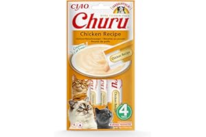 INABA CHURU Cat Receta DE Pollo 4X 14GR