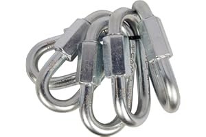 C.A.M.P. - SET 5 OVAL QUICK LINK STEEL 8 mm