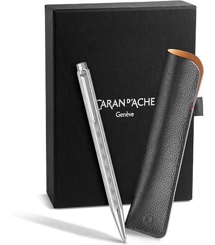 Caran d'Ache Ecridor Venetian Set, Ballpoint Pen with Leather Case