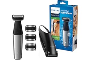 Philips Bodygroom Series 5000 mit Aufsatz für Rückenhaarentfernung BG5020/15 (inkl. 3 Kammaufsätze)
