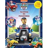 Paw Patrol La Patrulla Canina Tesoro de Pegatinas - Libros de actividades para ni&ntilde;os, 350 pegatinas reutilizables, 96 p&aacute;ginas