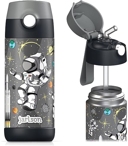 EMIUP Borraccia in acciaio inossidabile, thermos a tenuta stagna con