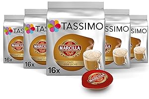 Tassimo - 80 Capsule compatibili per macchine da caffè Tassimo Bosch Marcilla