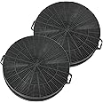 SPARES2GO Carbon Charcoal Filter for Neff Cooker Hoods Kitchen Vents (Pack of 2)