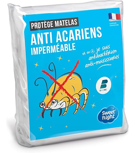 Housse Literie Hypoallergénique Housse Anti-acariens Pharma - Oreiller 60x60 Cm | Dispositif Médical | Garantie 10 Ans | Fabriqué En France Housse Matelas 140 X 190