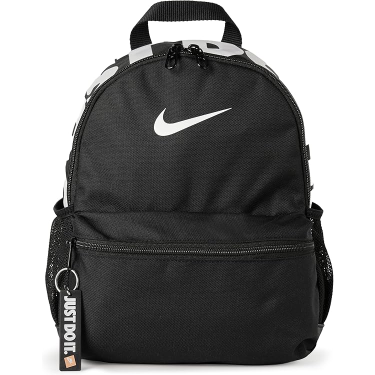 nike black boxy mini backpack size
