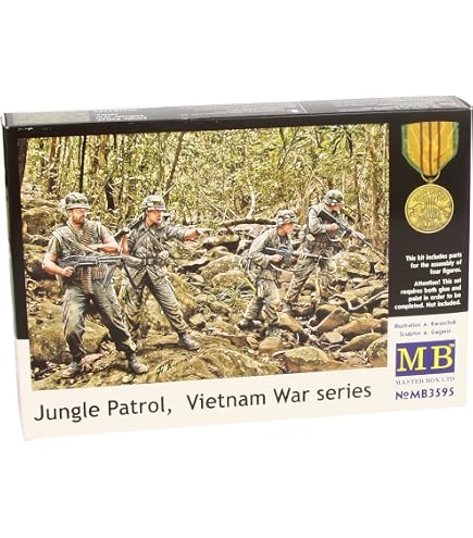 thumbnail image 2 of 1/35 Scale US Army Soldiers With Stowage - 11 Figures Unpainted Resin Kit For Diorama 2 of 4