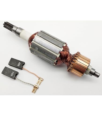 Spazzole Di Carbone CB459 - 2 Paia Compatibili Con Smerigliatrici Makita - Foto 9