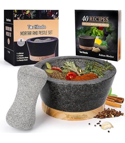 Mortier En Fonte Zassenhaus XL – Diamètre 15.5 Cm | Pour épices, Herbes, Préparation Culinaire - 3