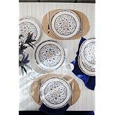 Keramika Sapphire Nordic Servis Tabağı 28 cm 6 Adet 22743