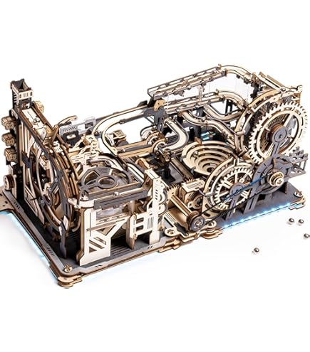 Robotime, 3D Houten Puzzel, Sky Captain DIY Pendulum, MCD01 14,5x17x31