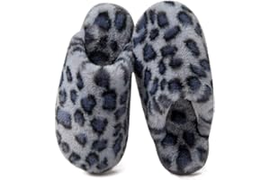COSWIND Pantofole Donna Uomo Invernali Ciabatte Pelose Peluche Calde with Memory Foam Imbottite Casa Antiscivolo Mocassino Scarpe Morbide Comode Unisex Eleganti