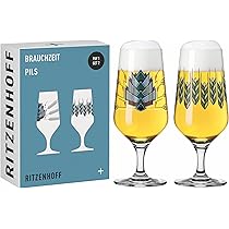 RITZENHOFF 6031003 Lot De 2 Verres à Champagne 200 Ml - Série Goldnacht
