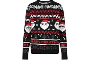 Label Cutters Jersey de Navidad para niños y niñas, ropa de punto festiva de Navidad 9, 10, 11, 12, 13, 14, 15 años