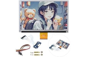 Waveshare 7.3inch 6-Color E-Paper Screen with Driver Board, E-Ink Display(E Type), Low Power Consumption, 800x480 Pixel, SPI Communication, Suitable for Price Tag, Asset/Equipment Tag, Shelf Label...