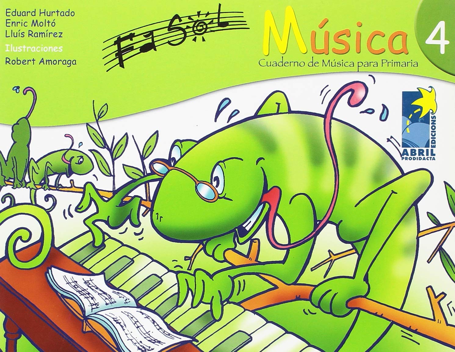 Fa Sol, música, 4 Educación Primaria. Cuaderno