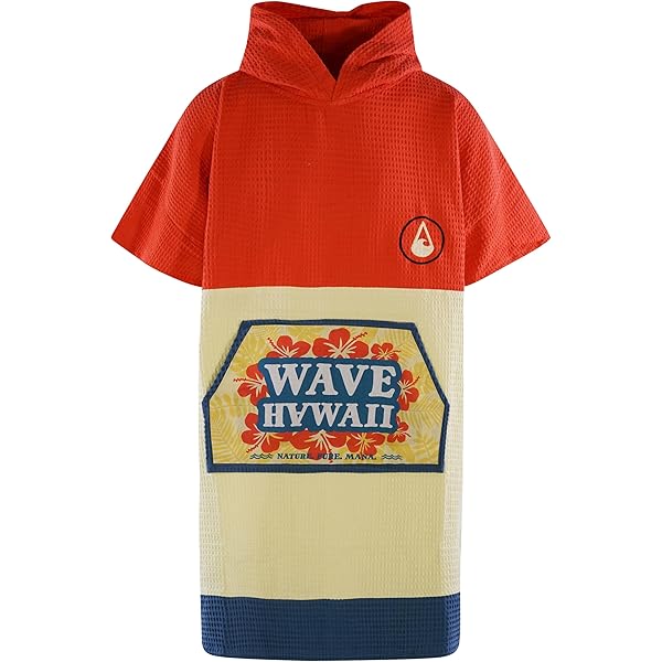 WAVE HAWAII Dunas Surfponcho für Körpergrößen von 120-150 cm Poncho 100