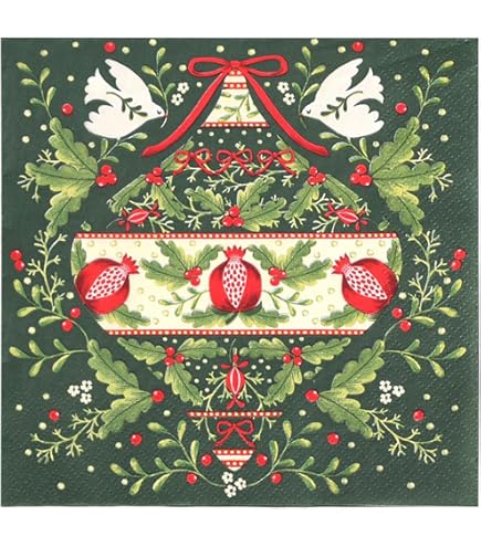 Kerstservetten Stara in stervorm rood wit 12 stuks 15x15cm . Inhoud verpakking 12 servetten per