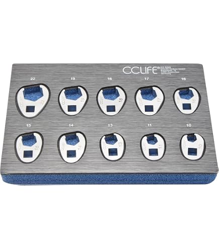 KS Tools 516.2107 – Cabeza De Boca Abierta 9x12 Mm Para Llave De Carraca (Acabado Cromado)