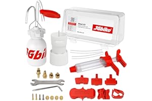 Jgbike Standard Bleed Kit for Shimano SRAM AVID Hayes Formula Hydraulic MTB ROAD Brakes with 120ml Mineral Oil DOT 5.1 Fluid, for MAGURA TEKTRO GIANT Disc Brakes