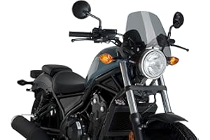 Puig 3829H Cupolino Naked New Generation Sport, Fumè Chiaro