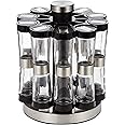 Neoflam Gsr2520 Spice Set 20 With Rotating Stand, Black