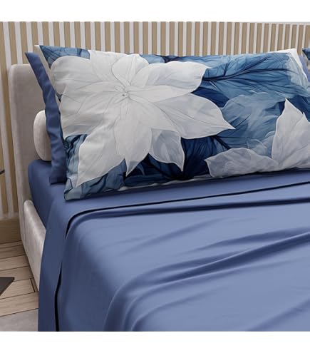 Set Lenzuola Matrimoniali Laura Biagiotti - 100% Cotone Fantasia Paisley - Foto 3