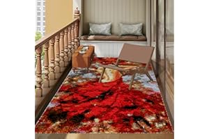 Tehocwiz 75 x110 cm Kit Tapis Point Noué à Faire Latch Hook Kit de Tapisserie Kits de Crochet de Loquet Tapis Noué à Nouer Soi-Même Kits pour Adultes Débutants Point de Croix