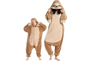 DarkCom Animal Onesie para Niños y Adultos,Carnaval Ropa de Dormir para Niños y Padres,Cosplay Halloween Disfraz Navidad Pijamas