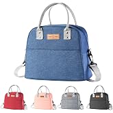 Zxglxinyao Lunch Box for Men Women, Insulated Lunch Box for Adults, Lunch Bag, Reusable Food Container, Suitable for Work, Tr