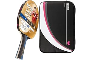 ‎BUTTERFLY Butterfly® Timo Boll Gold Tischtennisschläger | Tischtennis Racket Bat TT Profi Wettkampfschläger für geüpte Spieler | hohe Qualität | ITTF zertifizierter Pan Asia Belag | konkave Griffform
