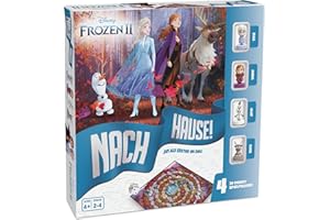 ASS Spielkartenfabrik Die Eiskönigin Frozen 2 dados para la competición con Elsa, Anna, Olaf y Sven como figuras de juego 3D Disney detalladas, individual, multicolor (Cartamundi Deutschland 22501062)