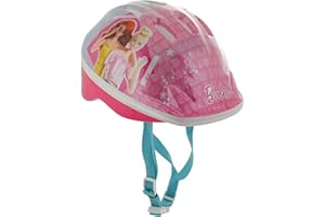 abgee 703 M003135 EA Barbie Safety Helmet, Multi-Coloured, 46-54cm