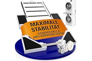 MEISTERWERK - Zwischenbaurahmen mit ausziehbarem Handtuchhalter - (EU ZERTIFIZIERT) Verbindungsrahmen für Waschmaschine & Trockner - Zwischenbausatz, Universell einstellbar