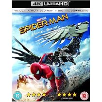 Spider-Man: Homecoming (4K UHD + Blu-ray + Digital Download) (2-Disc)  (Uncut | Slipcase Packaging | Region Free 4K Ultra HD / Blu-ray | UK  Import): Amazon.in: Tom Holland, Michael Keaton, Jon Favreau,