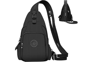 Indrnif Sac à Bandoulière en Tissu Oxford, Sac à Bandoulière pour Femme, Elégant avec Plusieurs Poches pour les Voyages, l'extérieur, le Shopping