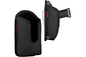 SOGCASE Tasche Scanner Holster für Zebra TC70x TC70 TC72 TC75x TC75 TC77 M60 MC67 mit Handgriff, Tragetasche mit Gürtelclip