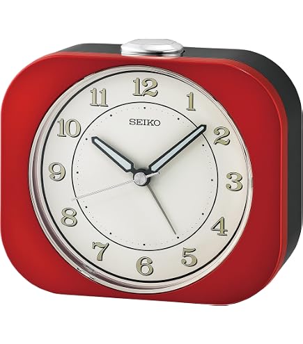 Réveil Seiko Clocks QHE195K - Compact Et Fonctionnel Avec Éclairage Cadran
