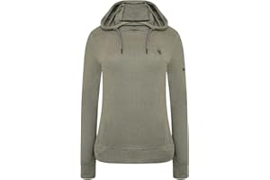 Dare2b Ovrhead out Overhead Polar Suave, de Punto, con Capucha, por Encima de la Cabeza, con Forro Cálido y Bolsillos, Óptimo para Caminar Mujer