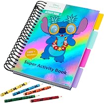 Ensemble Papeterie Lilo & Stitch - Trousse, Stylo, Crayon, Règle 30cm, Gomme Et Taille-crayon