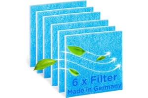 BREMERLUFT 6 filtrów do wentylatora LIMODOR seria compact - Limot urządzenia wentylacyjnego filtr wymienny filtr kurzu filtr powietrza filtr limodor - nr art.: 00070 - Made in Germany